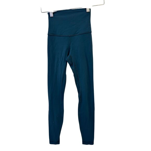 Lululemon Align Pant High Rise NULU Size 0  Submarine 28" - Picture 2 of 3